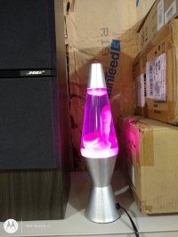 Our band space lava lamp.
